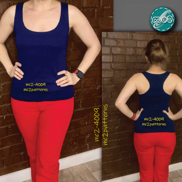 Racerback Tank Top Jersey / mc2-4009