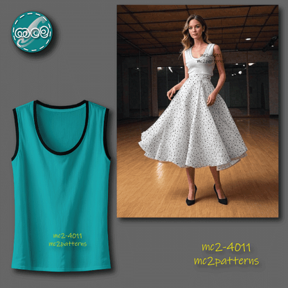 Tank Top Jersey Vest / mc2-4011