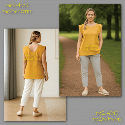 Top with Wings & Side Vents / mc2-4015