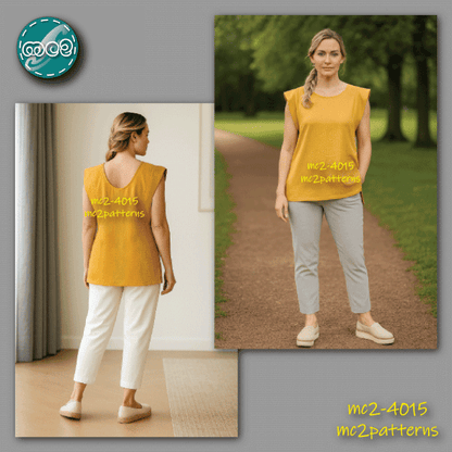 Top with Wings & Side Vents / mc2-4015