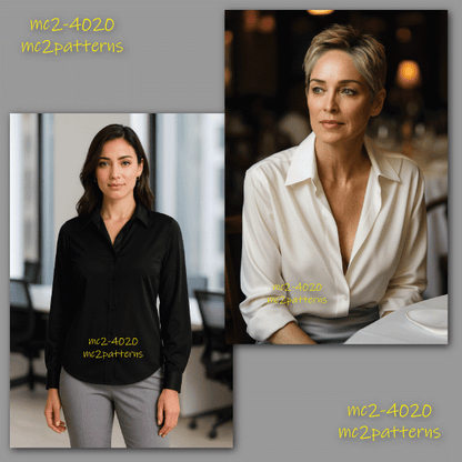 Classic Blouse Shirt / mc2-4020