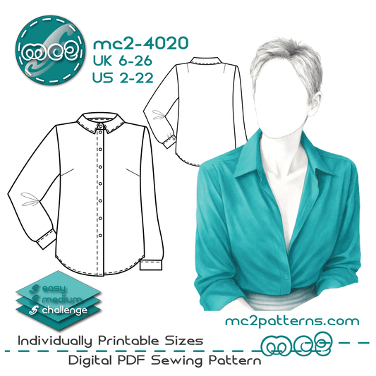 Classic Blouse Shirt / mc2-4020