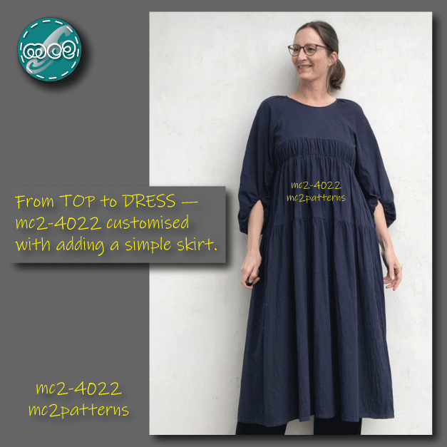 Cropped Top Loose-fit Raglan / mc2-4022