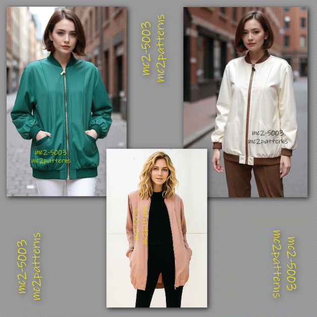 Long Bomber Jacket / mc2-5003