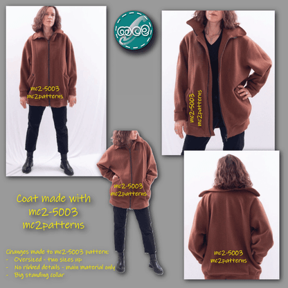 Long Bomber Jacket / mc2-5003