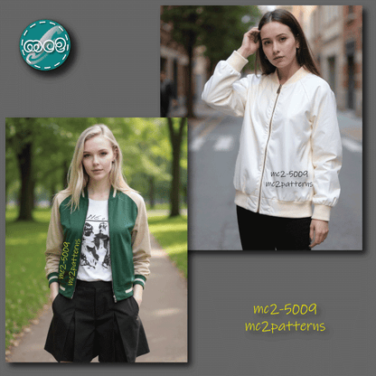Classic Bomber Jacket, Raglan Sleeves / NO-lining / mc2-5009