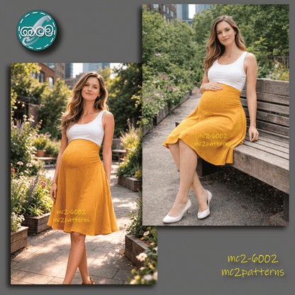 Maternity A-Line Skirt / mc2-6002