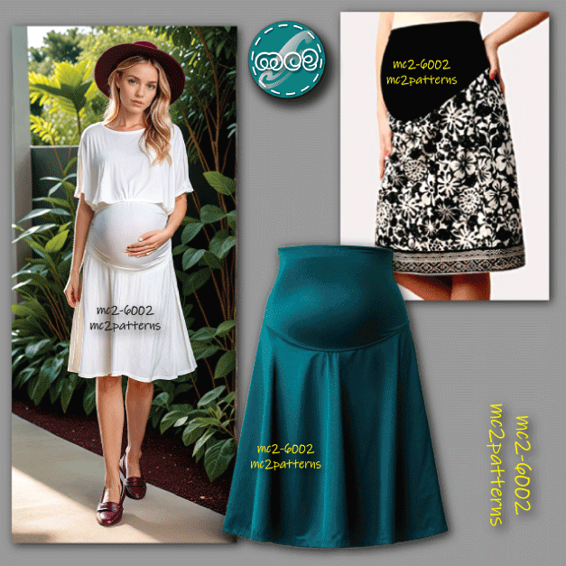 Maternity A-Line Skirt / mc2-6002
