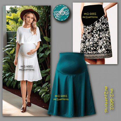 Maternity A-Line Skirt / mc2-6002