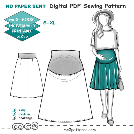 Maternity A-Line Skirt