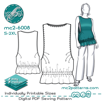 Loose-fit Tunic Top Maternity-suitable / mc2-6008