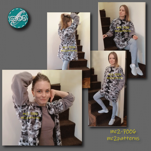 Bomber-style Coat / Lining / mc2-7006