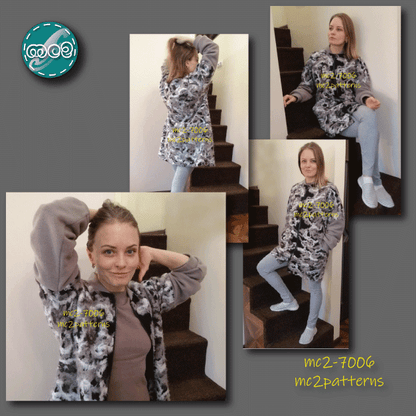 Bomber-style Coat / Lining / mc2-7006