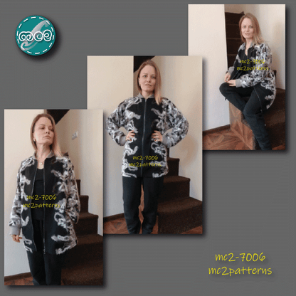 Bomber-style Coat / Lining / mc2-7006