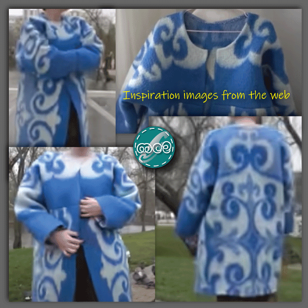 Coat Jacket Bathrobe Easy-to-make / NO-lining / mc2-7012