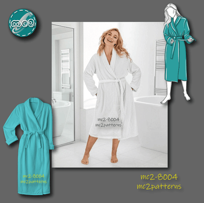 Robe, Shawl Collar, In-seam Pockets / mc2-8004