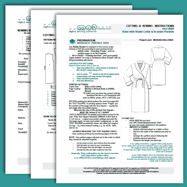 Robe with Shawl Collar & In-seam Pockets