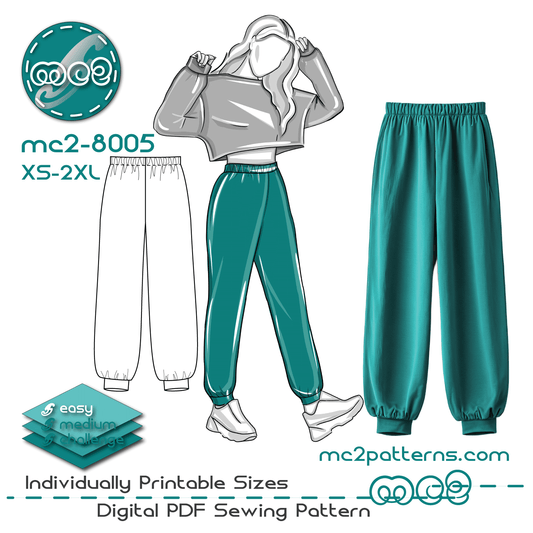 Leisure Track-pants Joggers or Pyjama Pants / mc2-8005