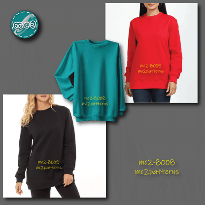 Sweatshirt Jersey Top / mc2-8008