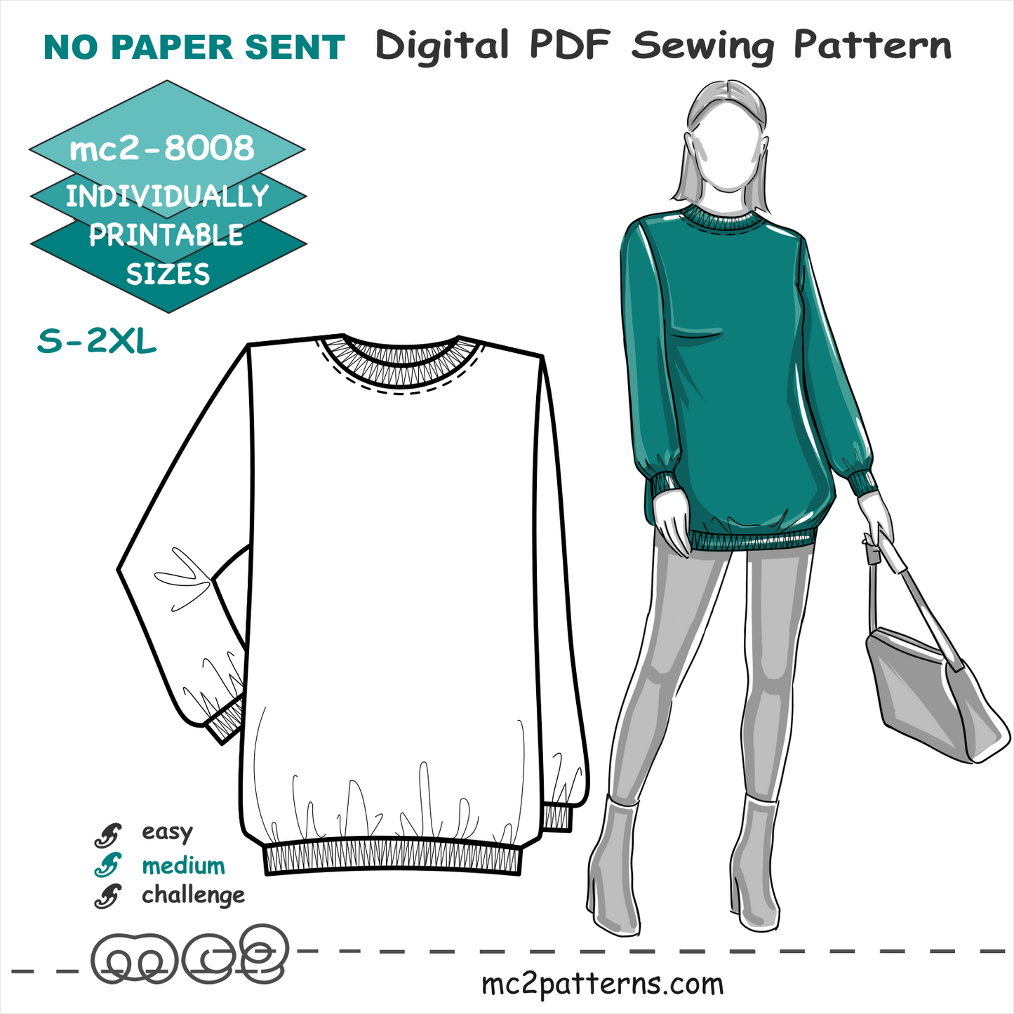 Sweatshirt Jersey Top