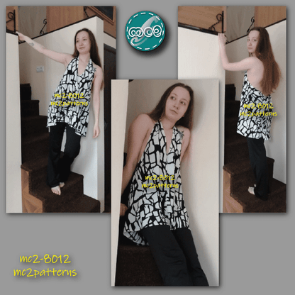 Tent-shape Halter Top Camisole Cami / mc2-8012