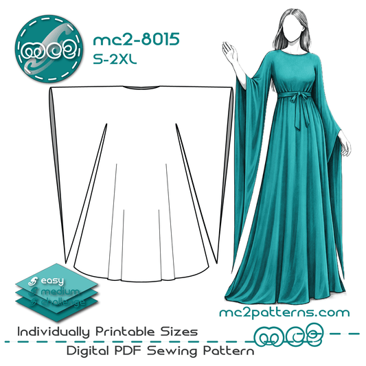 Guinevere-Style Bridal Gown Dress / mc2-8015