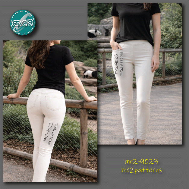 Pull-on Stretchy Jeggings Pants / mc2-9023