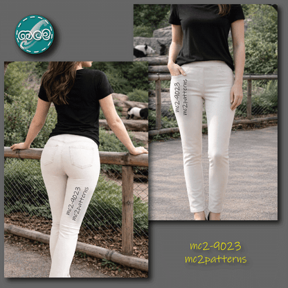Pull-on Stretchy Jeggings Pants / mc2-9023