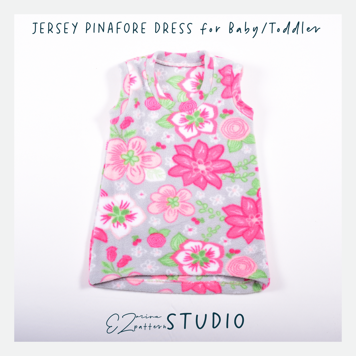 for Toddlers: Jersey Pinafore Dress/ Long Tank Top