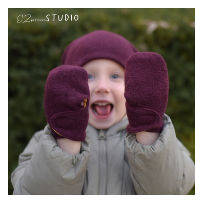 for Toddlers: Simple Mittens without Thumb