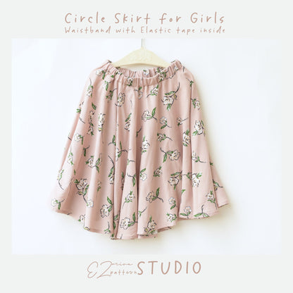 for Kids: Jersey or Woven Circular Skirt